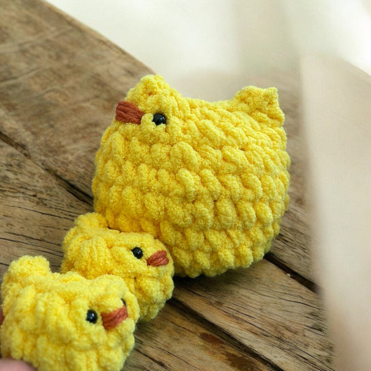 Heatable Plush Chickens