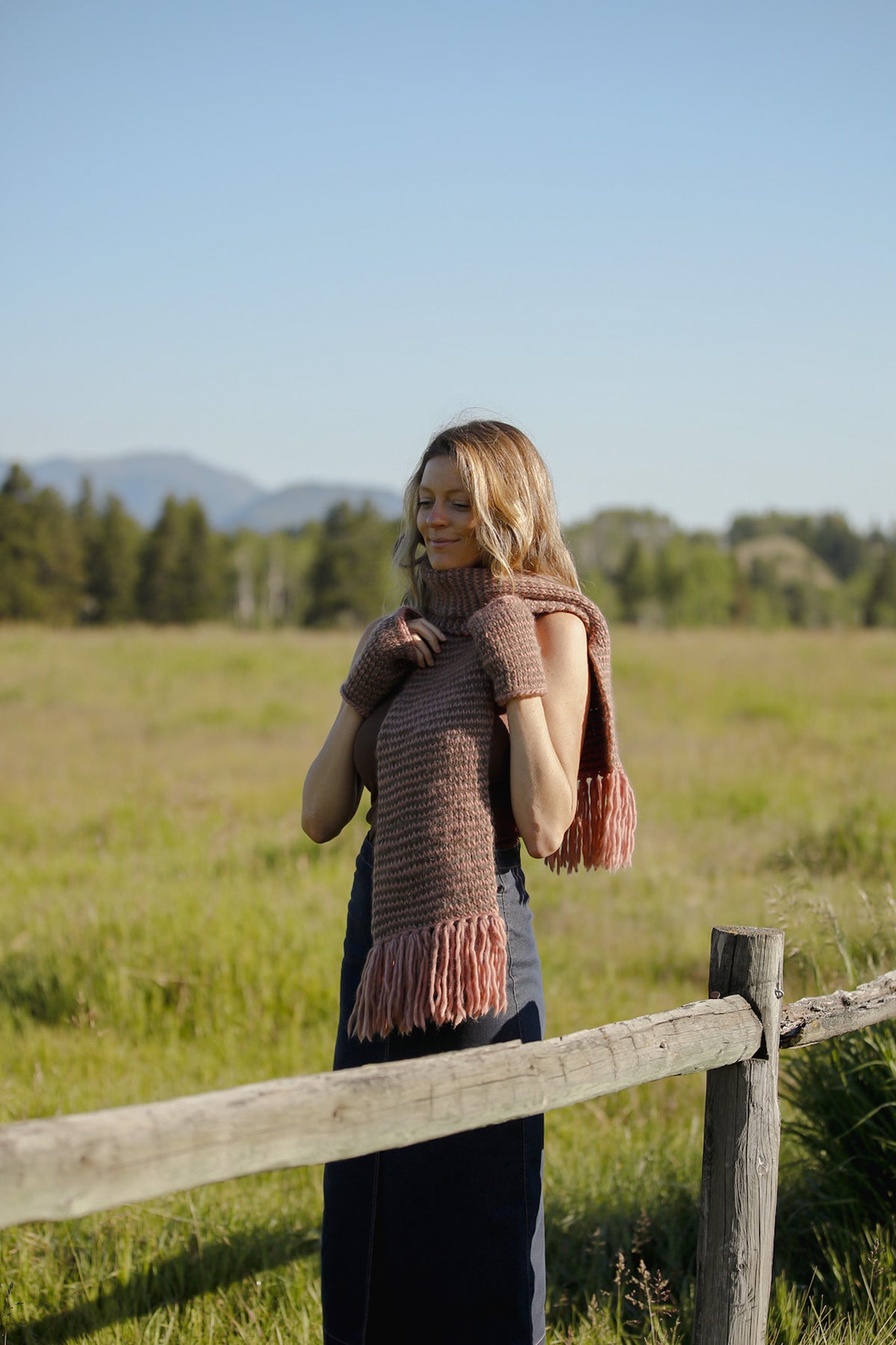 Timberline Scarf Tunisian Crochet Workshop-Ancient Arts Calgary