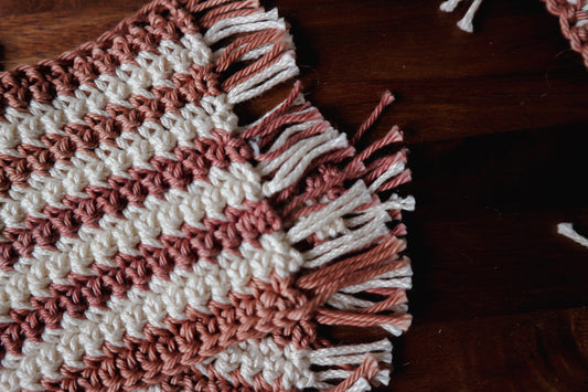Cedar Coaster Set Crochet Workshop-Fernie Distillery