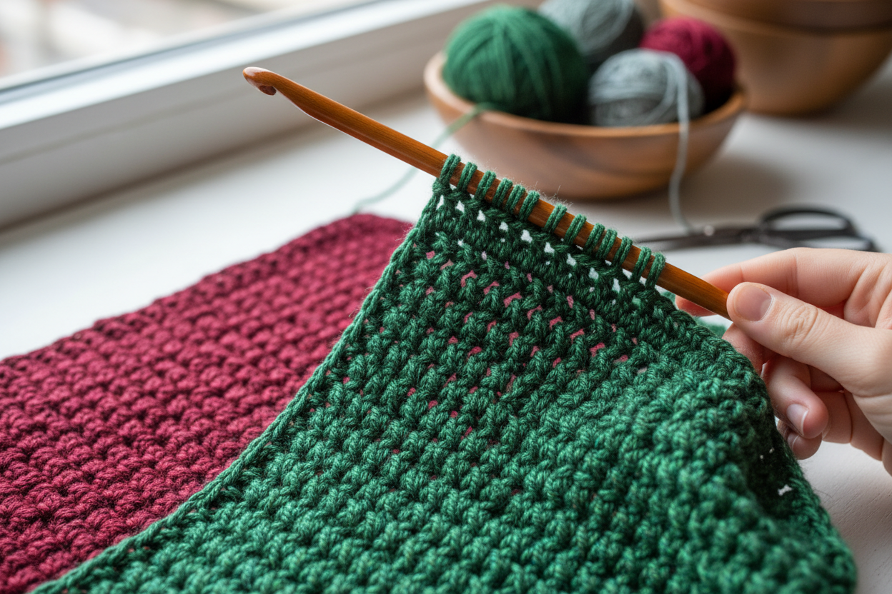 Tunisian crochet